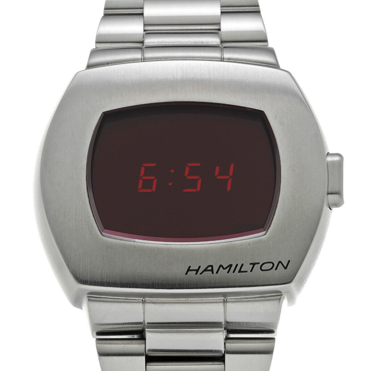 【〜11/27 最大3万円クーポン】ハミルトン HAMILTON アメリカンクラシック PSR デジタルクォーツ H52414130 ブラック メンズ 腕時計 ハミルトン 時計 高級腕時計 ブランド 【ローン48回払い無金利】【中古】