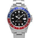 【~10/27 最大3万円クーポン】ロレックス ROLEX GMTマスター 16700 L番(1990年頃製造) ブラック メンズ 腕時計 ロレックス 時計 高級腕時計 ブランド 【ローン36回払い無金利】【中古】