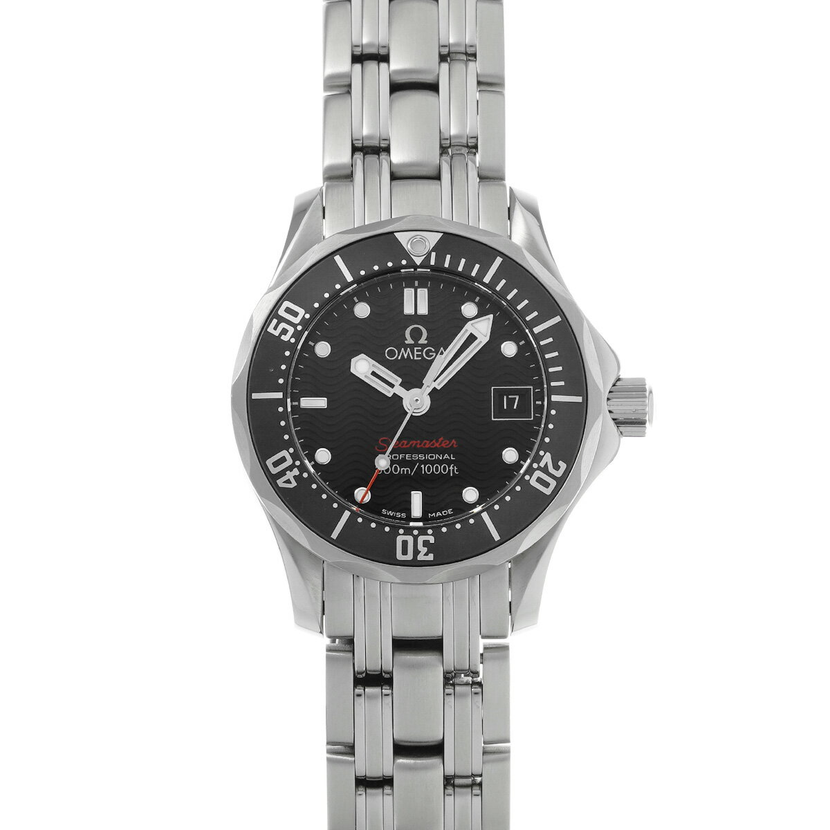 【～11/27 最大3万円クーポン】オメガ OMEGA シーマスター ダイバー 300 212.30.28.61.01.001 ブラック レディース 腕時計 オメガ 時計 高級腕時計 ブランド 【ローン48回払い無金利】【中古】