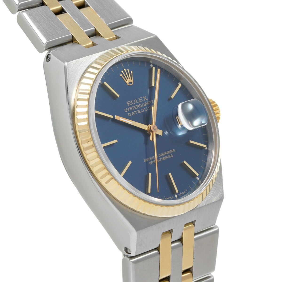 ロレックス ROLEX オイスタークォーツ デイトジャスト 17013 59番台(1978～1979年頃製造) ブルー メンズ 腕時計 ロレックス 時計 高級腕時計 ブランド 【ローン48回払い無金利】【中古】