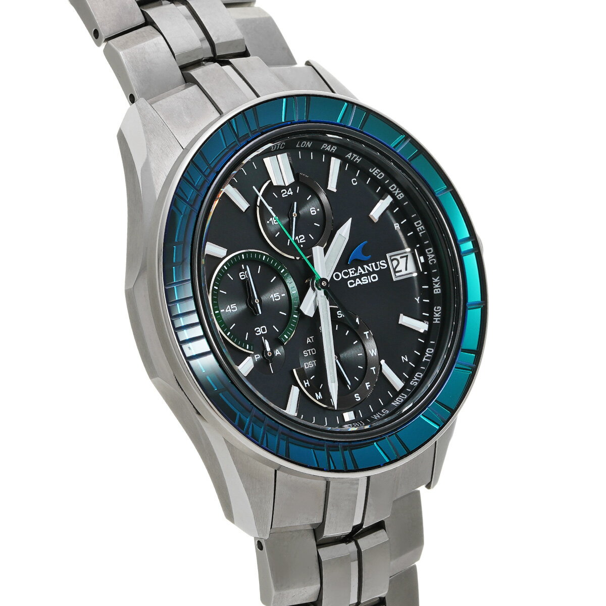 【〜11/11 最大3万円クーポン】カシオ CASIO オシアナス OCW-S7000SG-1AJR ブラック メンズ 腕時計 カシオ 時計 高級腕時計 ブランド 【ローン48回払い無金利】【中古】