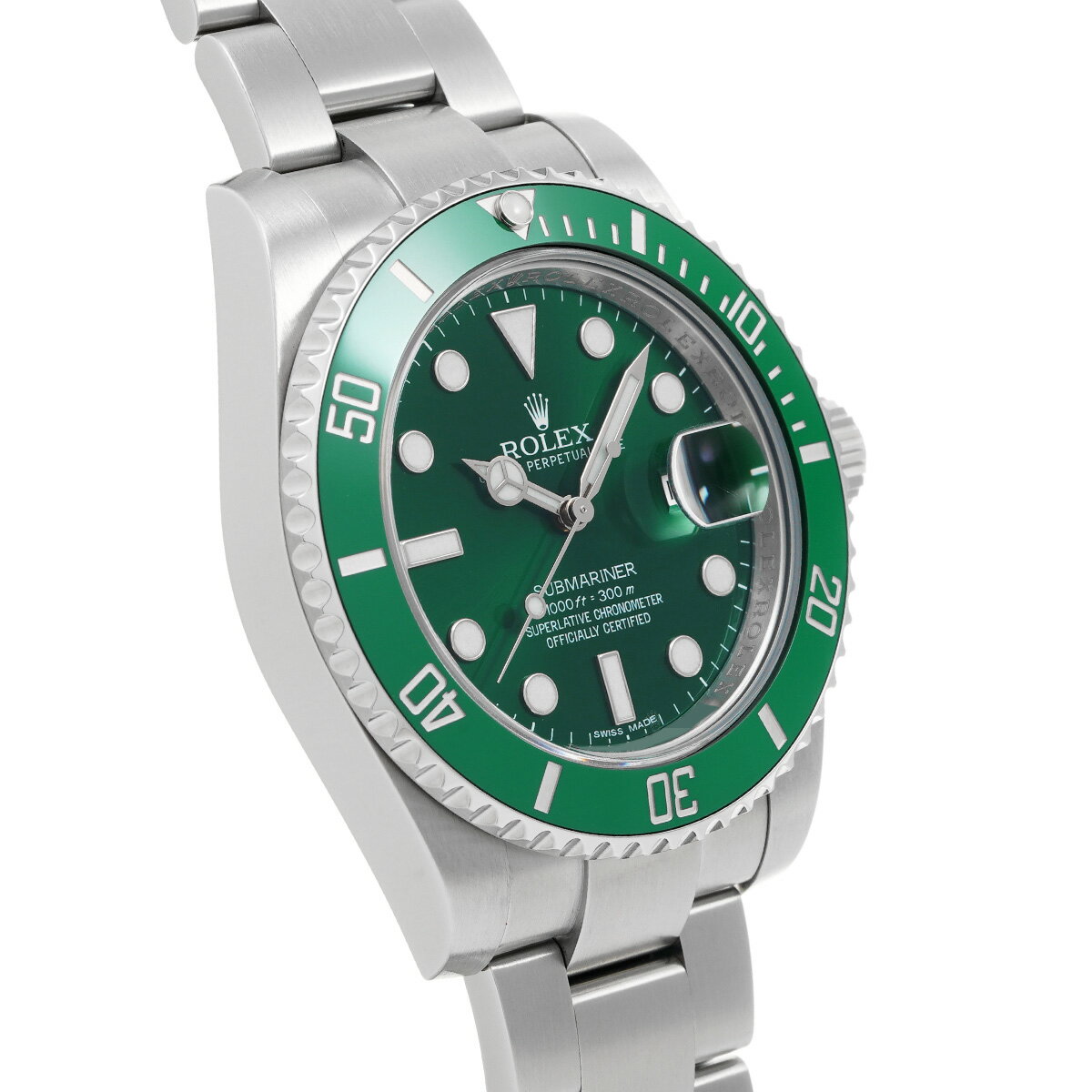 【〜11/27 最大3万円クーポン】ロレックス ROLEX サブマリーナ デイト 116610LV ランダムシリアル グリーン メンズ 腕時計 ロレックス 時計 高級腕時計 ブランド 【ローン48回払い無金利】【中古】