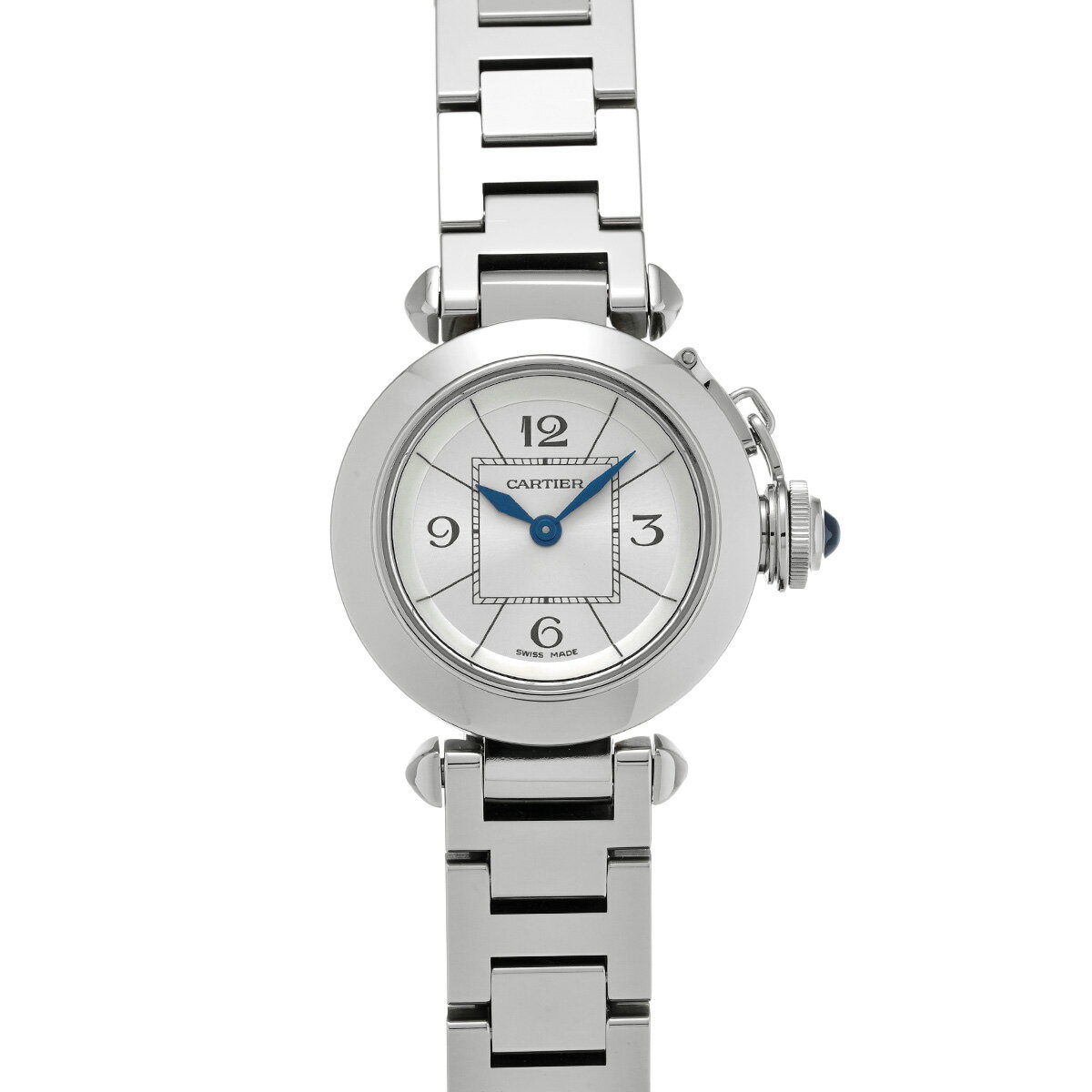 カルティエ CARTIER ミスパシャ W3140007 シルバー レディース 腕時計 カルティエ  ...
