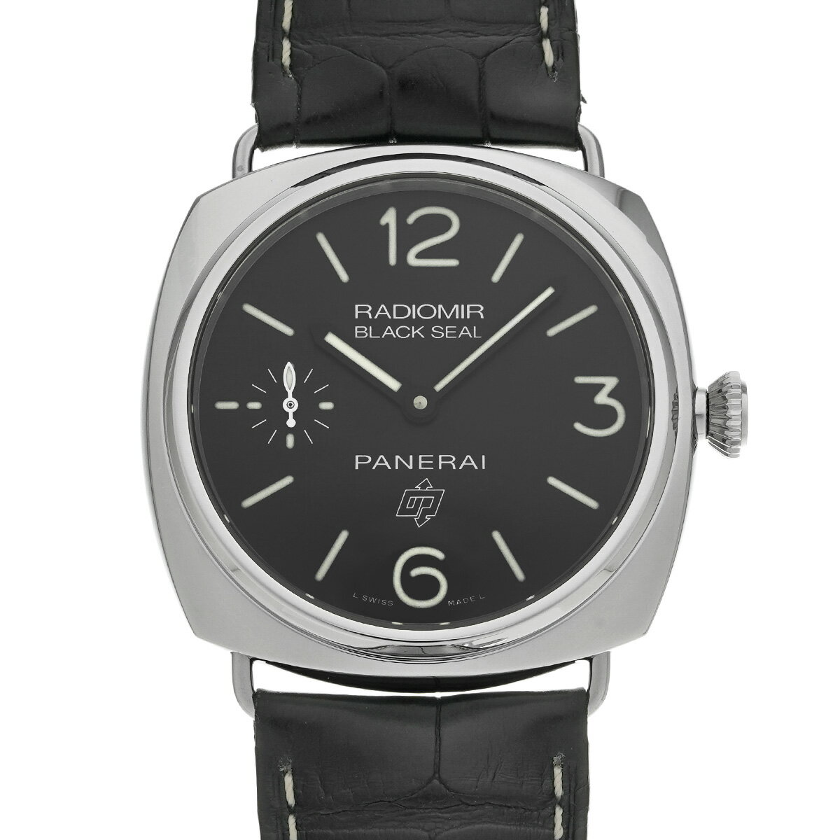 パネライ PANERAI ラジオミール ブラックシール ロゴ PAM00380 ブラック メンズ 腕時計 パネライ 時計 高級腕時計 ブランド 【ローン48回払い無金利】【中古】