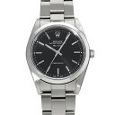 【~10/27 最大3万円クーポン】ロレックス ROLEX エアキング 14000M K番(2001年頃製造) ブラック メンズ 腕時計 ロレックス 時計 高級腕時計 ブランド 【ローン36回払い無金利】【中古】