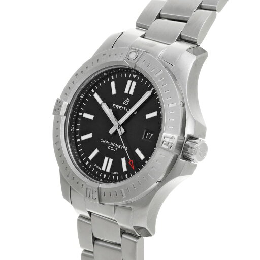 【〜10/27 最大3万円クーポン】ブライトリング BREITLING コルト オートマチック 44 A17388101B1A1 ブラック メンズ 腕時計 ブライトリング 時計 高級腕時計 ブランド 【ローン36回払い無金利】【中古】