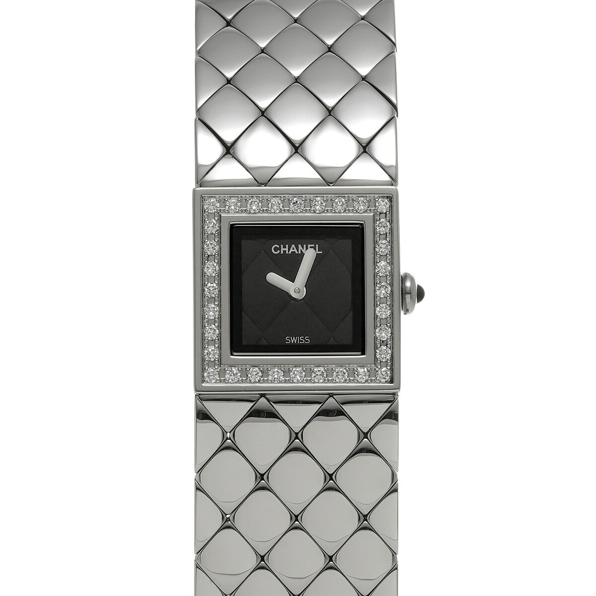 【～11/27 最大3万円クーポン】シャネル CHANEL マトラッセ H0489 ブラック レディース 腕時計 シャネル 時計 高級腕時計 ブランド 【ローン48回払い無金利】【中古】