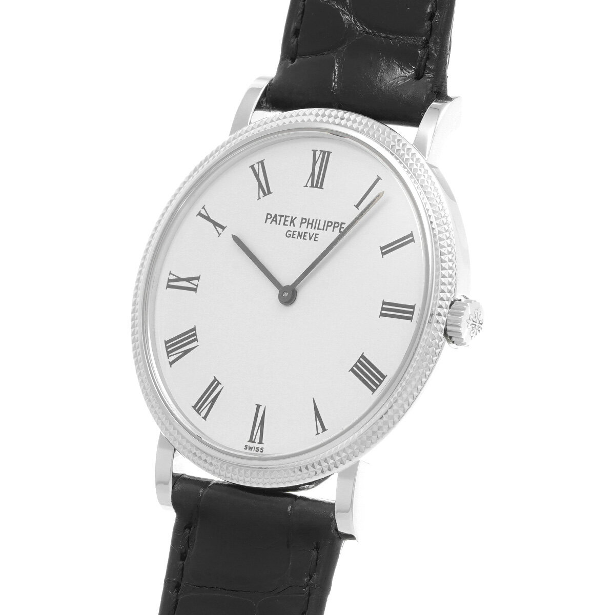 【〜11/11 最大3万円クーポン】パテック フィリップ PATEK PHILIPPE カラトラバ 5120G-001 ホワイト メンズ 腕時計 パテック フィリップ 時計 高級腕時計 ブランド 【ローン48回払い無金利】【中古】