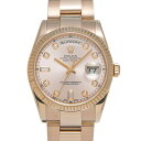 ロレックス ROLEX デイデイト 118235A K番(2001年頃製造) ピンク/ダイヤモンド メンズ 腕時計 ロレックス 時計 高級腕時計 ブランド 【ローン48回払い無金利】【中古】