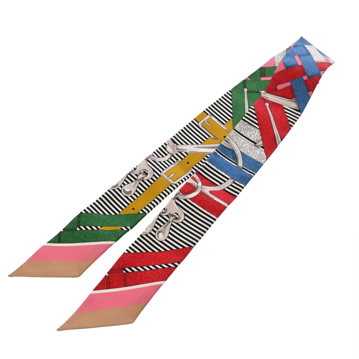 【〜11/27 最大3万円クーポン】エルメス HERMES ツイリー WORS A JOUETS CHEMISE マルチカラー 062743S..