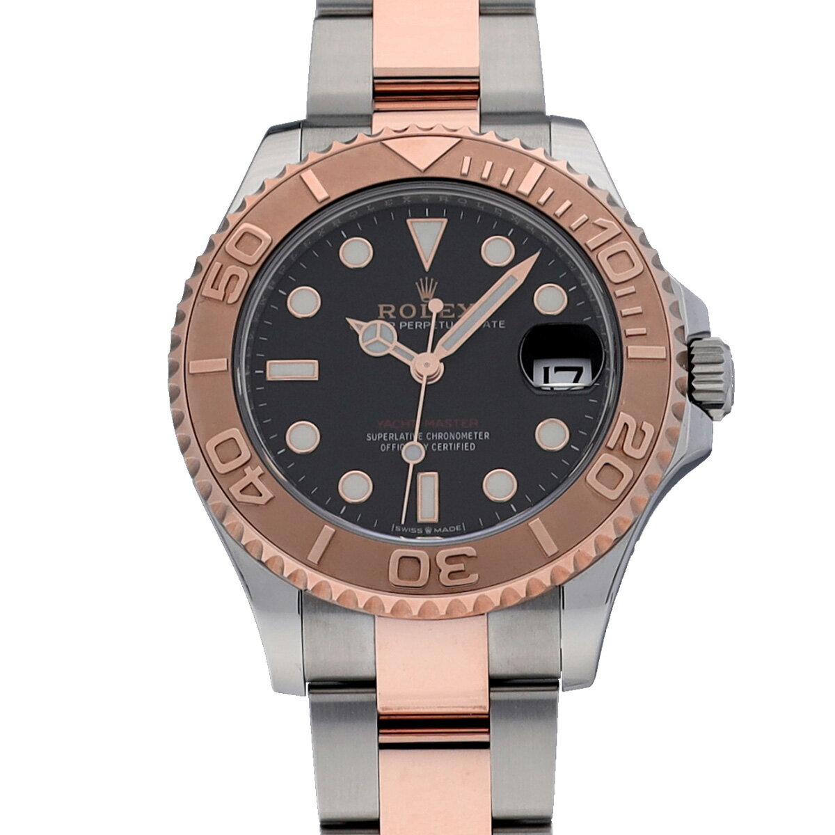 ロレックス ROLEX ヨットマスター 268621 ランダムシリアル ブラック ユニセックス 腕時計 ロレックス 時計 高級腕時計 ブランド 【ローン48回払い無金利】【中古】