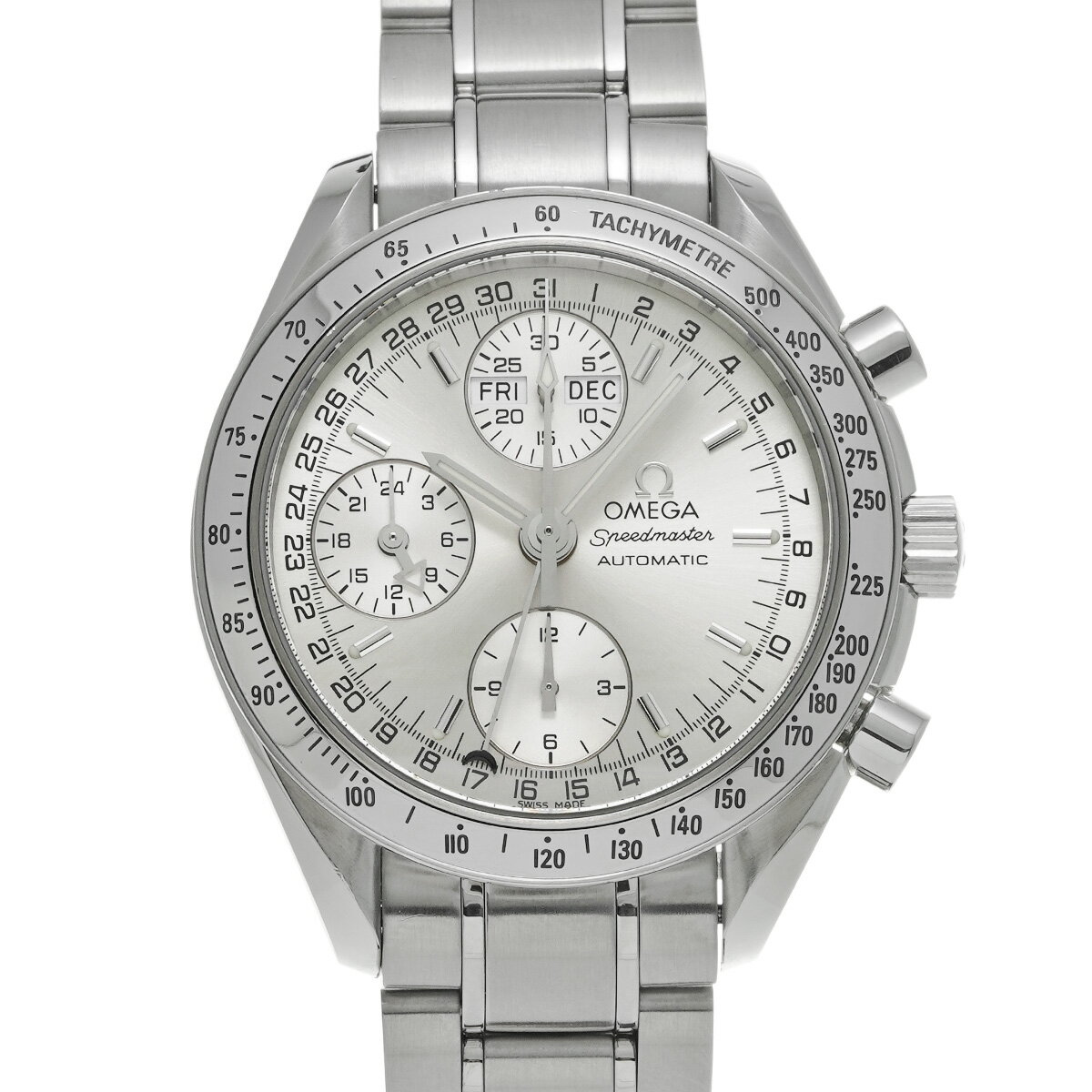 【～11/27 最大3万円クーポン】オメガ OMEGA スピードマスター トリプルカレンダー 3523.30 シルバー メンズ 腕時計 オメガ 時計 高級腕時計 ブランド 【ローン48回払い無金利】【中古】