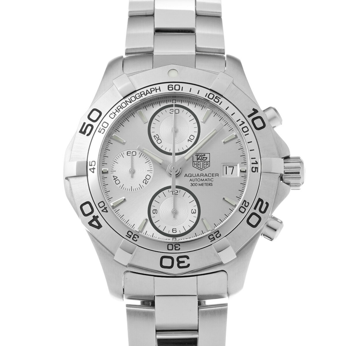 タグ ホイヤー TAG HEUER アクアレーサー クロノグラフ CAF2111.BA0809 シル ...