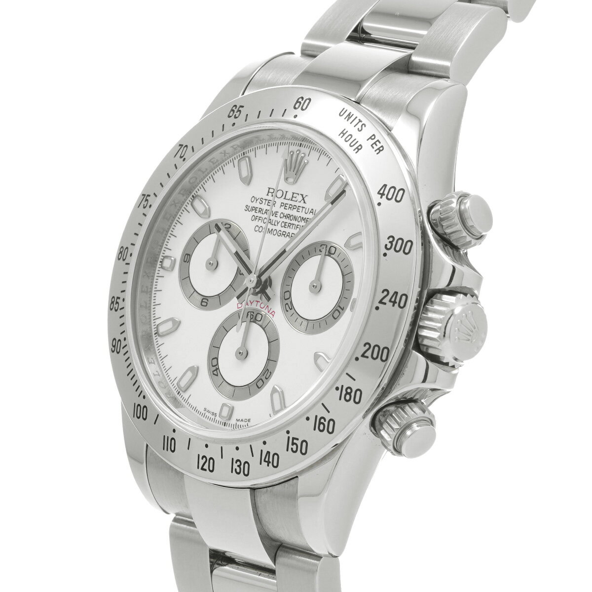 【〜11/27 最大3万円クーポン】ロレックス ROLEX コスモグラフ デイトナ 116520 M番(2008年頃製造) ホワイト メンズ 腕時計 ロレックス 時計 高級腕時計 ブランド 【ローン48回払い無金利】【中古】