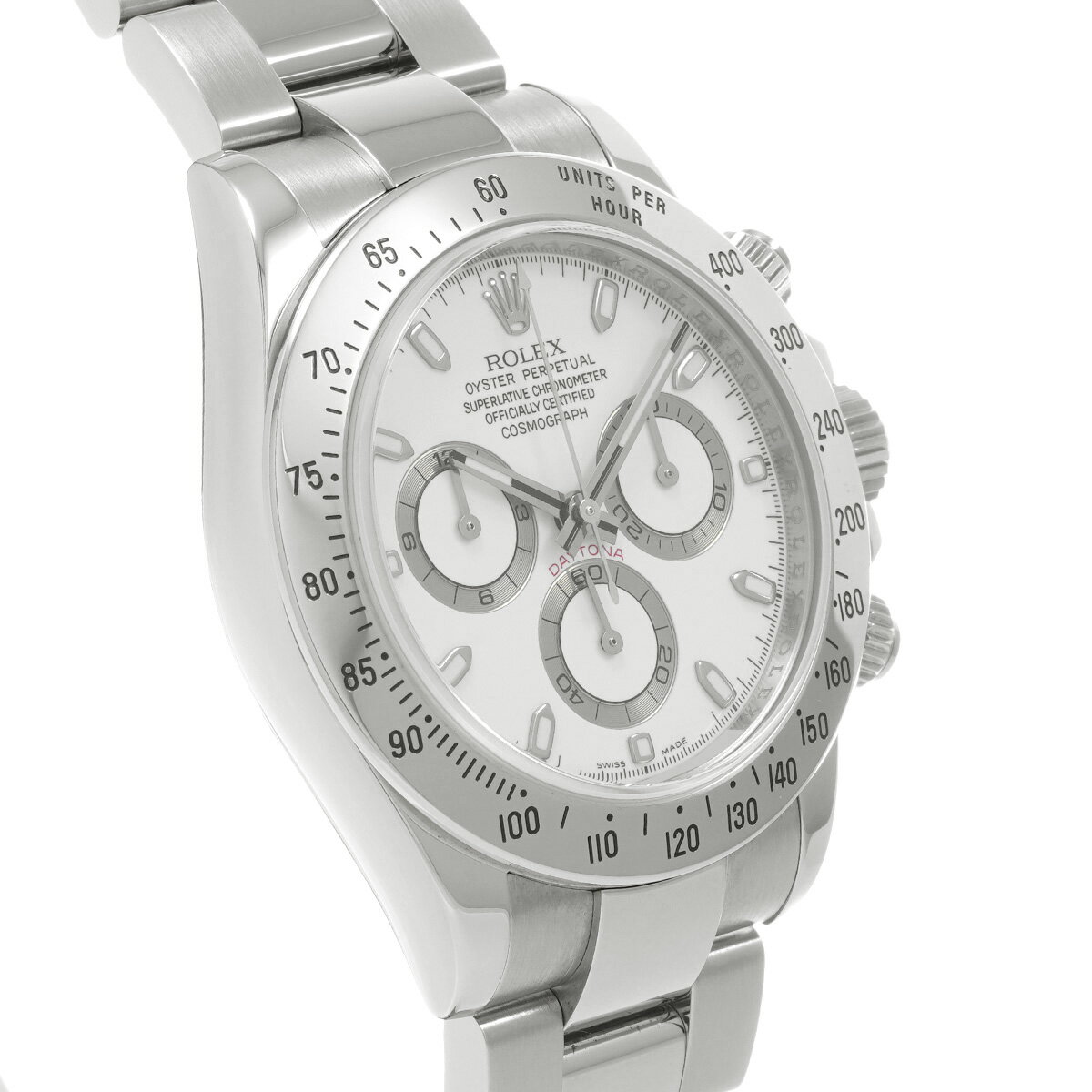【〜11/27 最大3万円クーポン】ロレックス ROLEX コスモグラフ デイトナ 116520 M番(2008年頃製造) ホワイト メンズ 腕時計 ロレックス 時計 高級腕時計 ブランド 【ローン48回払い無金利】【中古】
