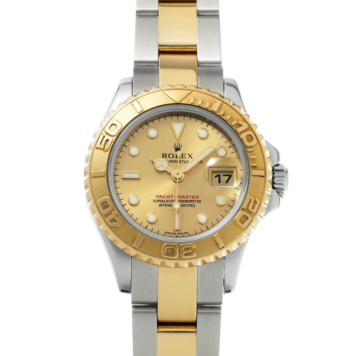 ロレックス ROLEX ヨットマスター 29 169623 P番(2001年頃製造) シャンパン レディース 腕時計 ロレックス 時計 高級腕時計 ブランド 【ローン48回払い無金利】【中古】