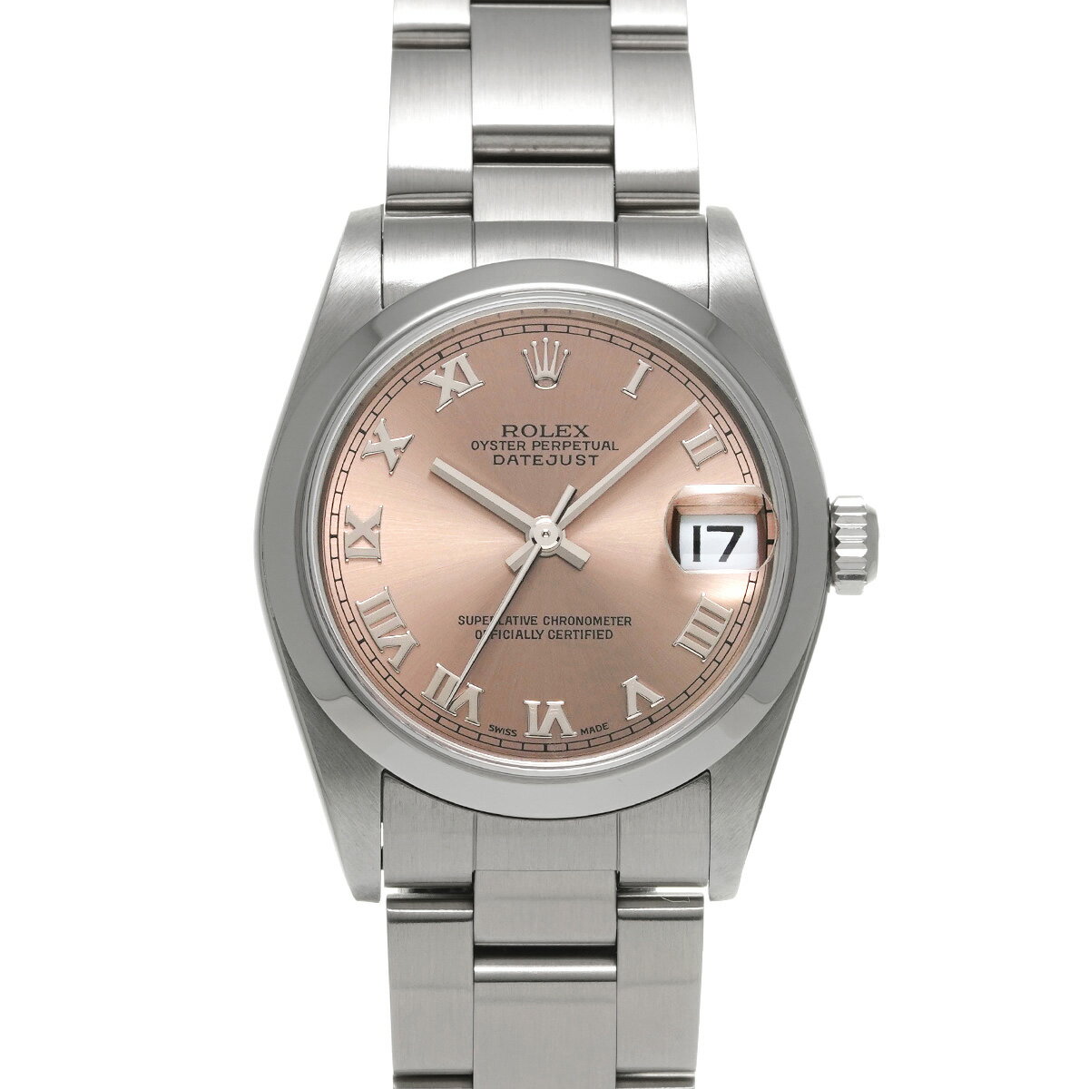 ロレックス ROLEX デイトジャスト 78240 K番(2001年頃製造) ピンク ユニセックス 腕時計 ロレックス 時計 高級腕時計 ブランド 【ローン48回払い無金利】【中古】