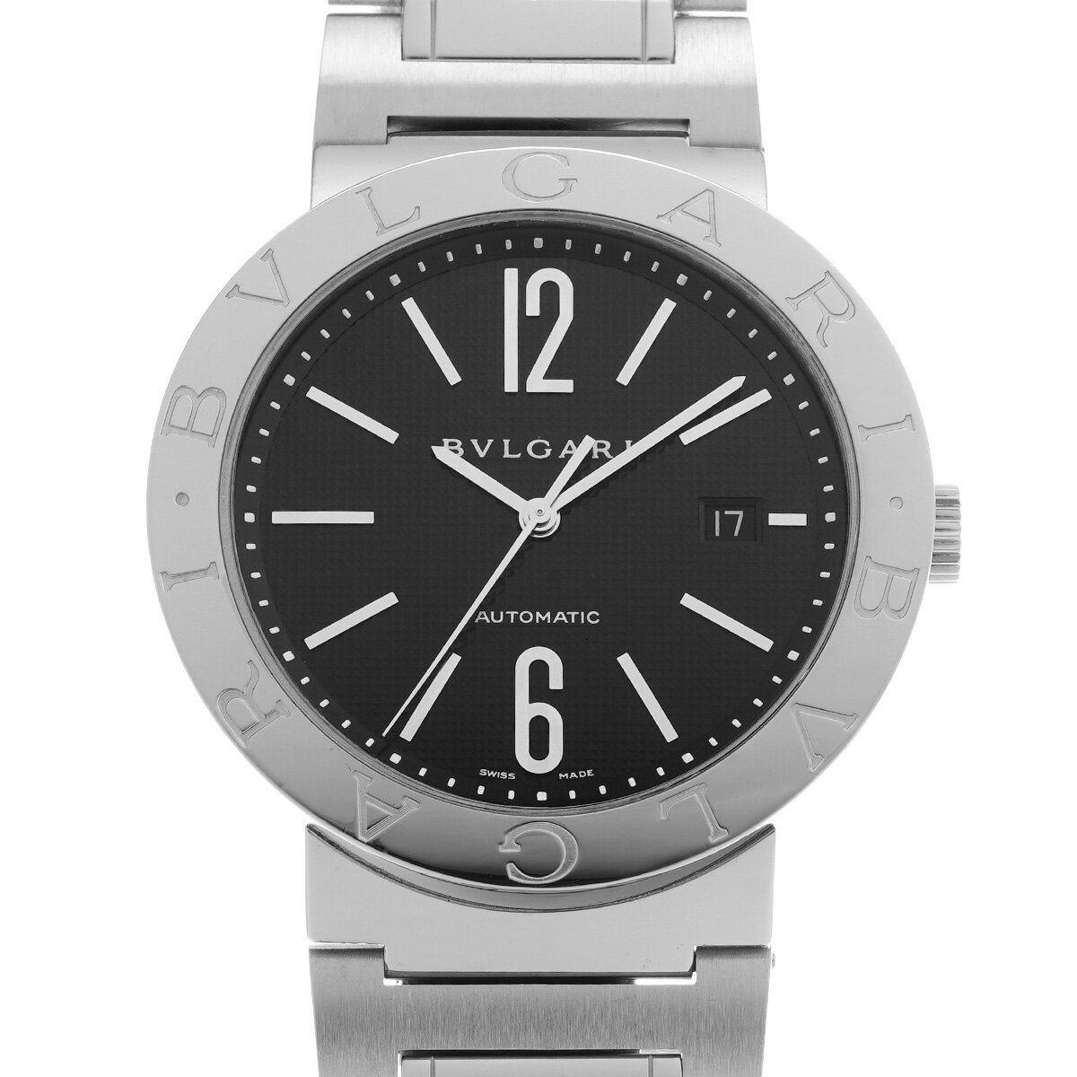 ブルガリ BVLGARI ブルガリブルガリ BB42BSSD AUTO ブラック メンズ 腕時計 ブ ...