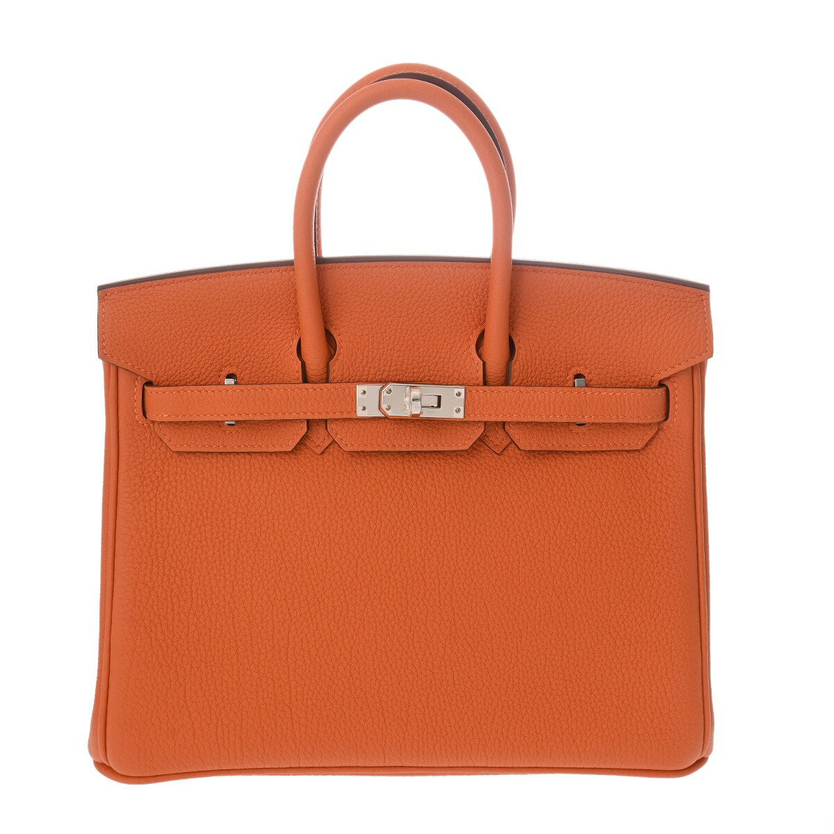 エルメス HERMES バーキン 25 オレンジ トゴ レディース ハ...(4)