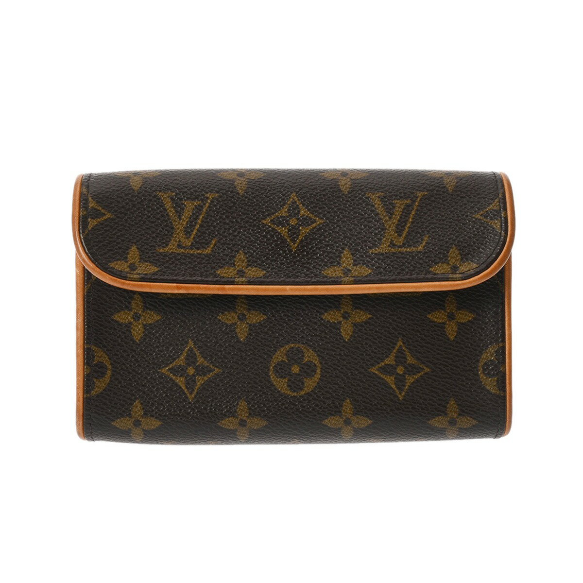 ルイ ヴィトン LOUIS VUITTON モノグラム ポシェット フロランティーヌ ブラウン M51855 モノグラムキャンバス レディース ウエストバッグ ヴィトンバッグ バック ブランド 【ローン48回払い無金利】【中古】