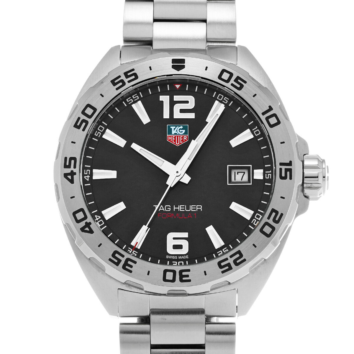 タグ ホイヤー TAG HEUER フォーミュラ1 クォーツ WAZ1112.BA0875 ブラック メンズ 腕時計 タグ ホイヤー 時計 高級腕時計 ブランド 【ローン48回払い無金利】【中古】