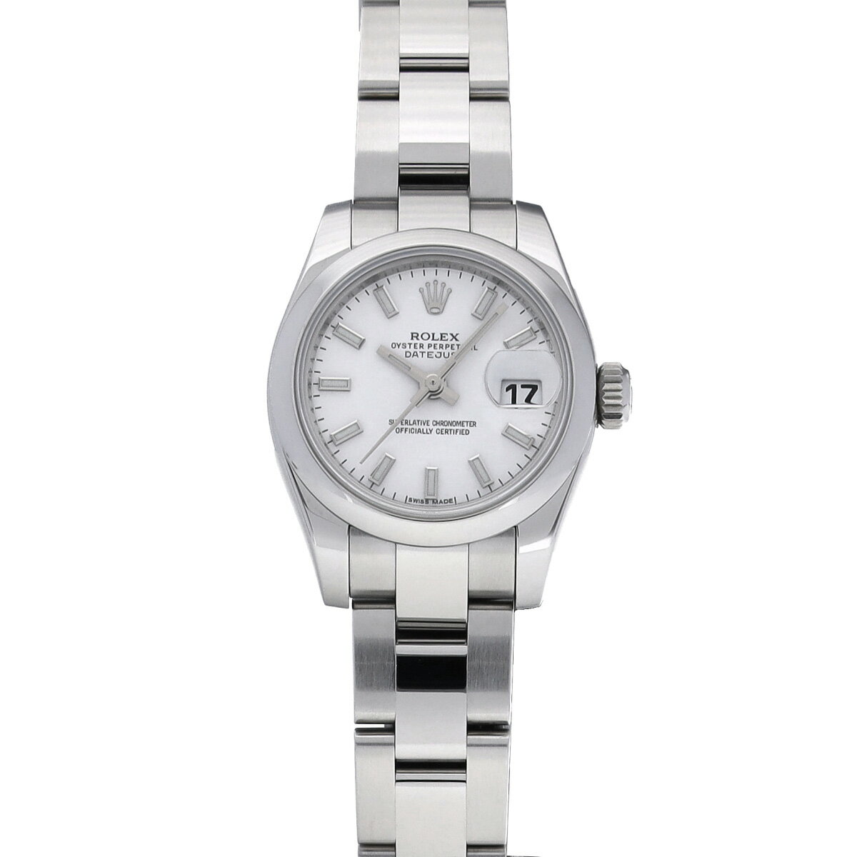 ロレックス ROLEX デイトジャスト 179160 G番(2010年頃製造) ホワイト レディース 腕時計 ロレックス 時計 高級腕時計 ブランド 【ローン48回払い無金利】【中古】