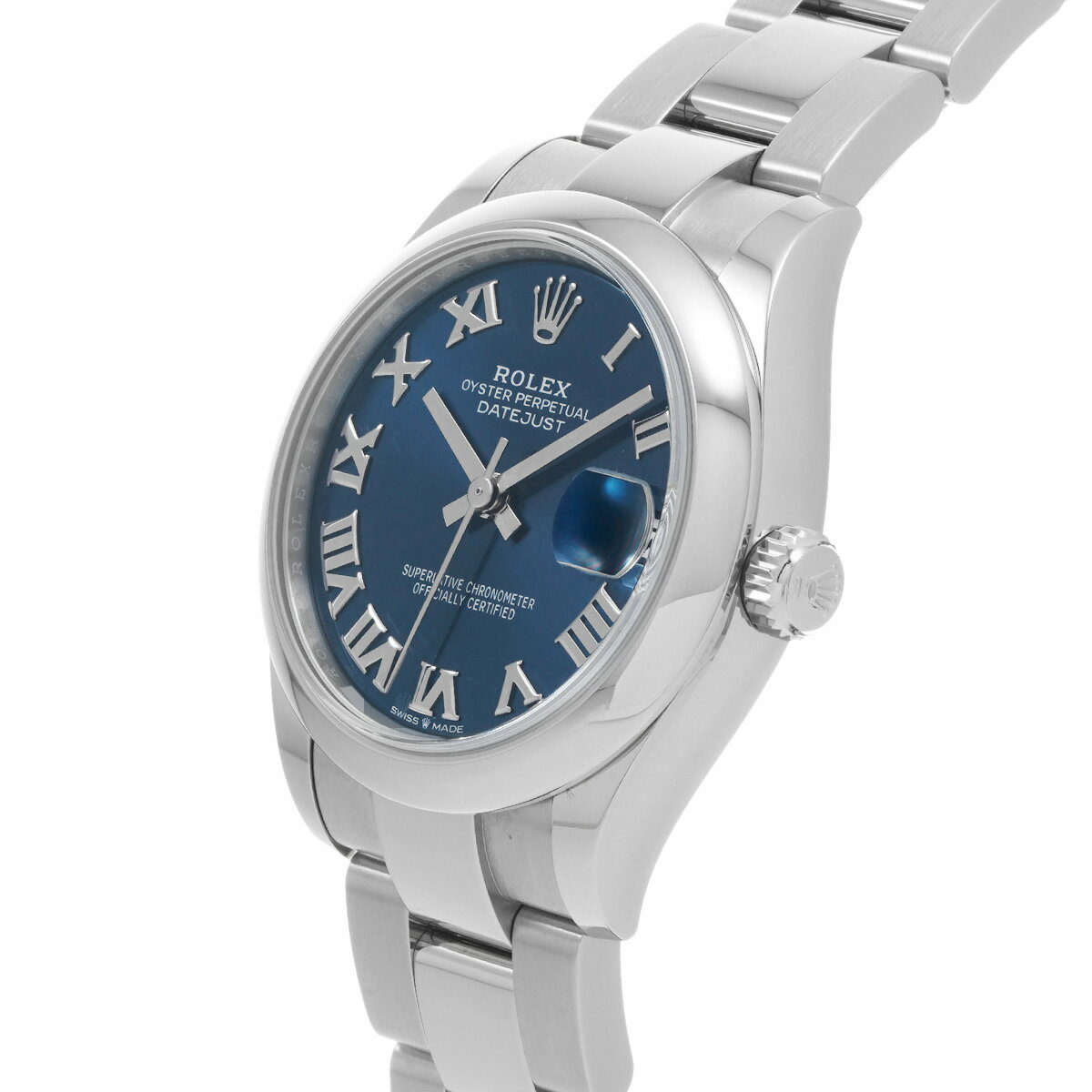 【〜11/27 最大3万円クーポン】ロレックス ROLEX デイトジャスト 31 278240 ブルー ユニセックス 腕時計 ロレックス 時計 高級腕時計 ブランド 【ローン48回払い無金利】【中古】