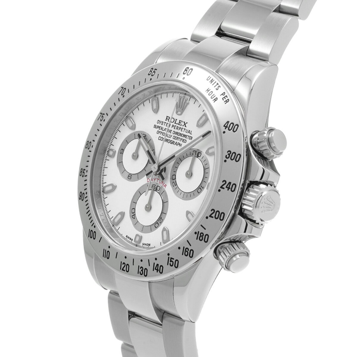ロレックス ROLEX コスモグラフ デイトナ 116520 ランダムシリアル ホワイト メンズ 腕時計 ロレックス 時計 高級腕時計 ブランド 【ローン48回払い無金利】【中古】