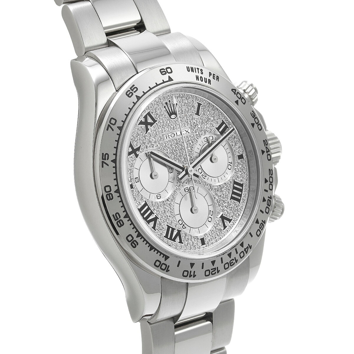 【〜11/27 最大3万円クーポン】ロレックス ROLEX コスモグラフ デイトナ 116509ZER ランダムシリアル パヴェダイヤモンド/シルバー メンズ 腕時計 ロレックス 時計 高級腕時計 ブランド 【ローン48回払い無金利】【中古】