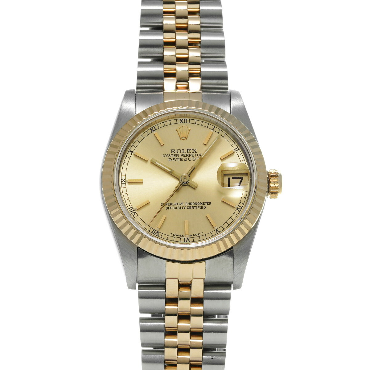 ロレックス ROLEX デイトジャスト 68273 L番(1989年頃製造) シャンパン ユニセックス 腕時計 ロレックス 時計 高級腕時計 ブランド 【ローン48回払い無金利】【中古】