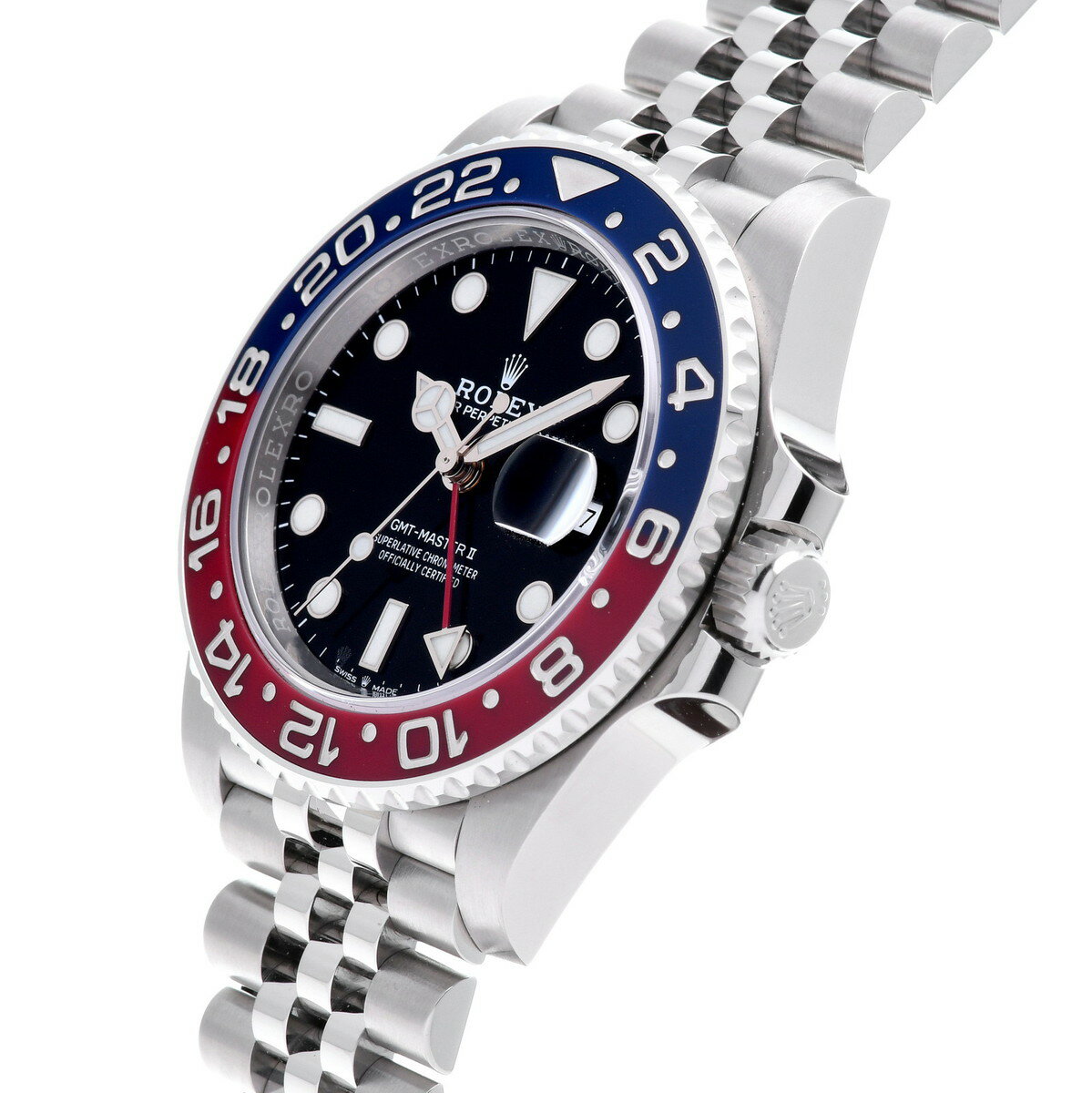 【〜11/27 最大3万円クーポン】ロレックス ROLEX GMTマスター II 126710BLRO ブラック メンズ 腕時計 ロレックス 時計 高級腕時計 ブランド 【ローン48回払い無金利】【中古】