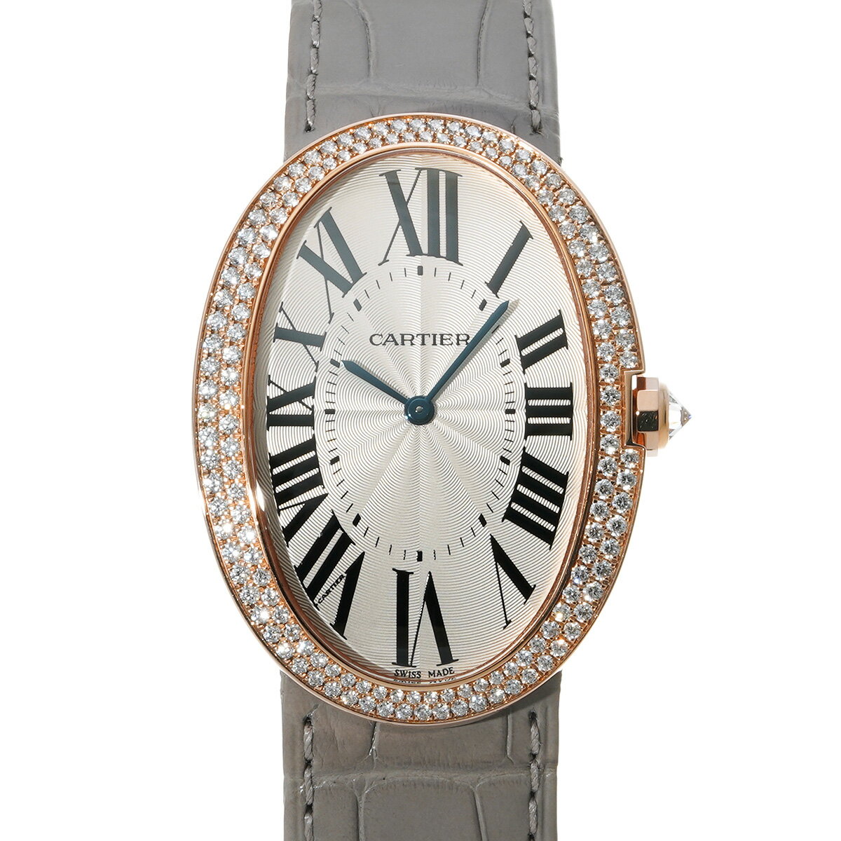 カルティエ CARTIER ベニュワール LM WB520005 シルバー ユニセックス 腕時計 カルティエ 時計 高級腕時計 ブランド 【ローン48回払い無金利】【中古】