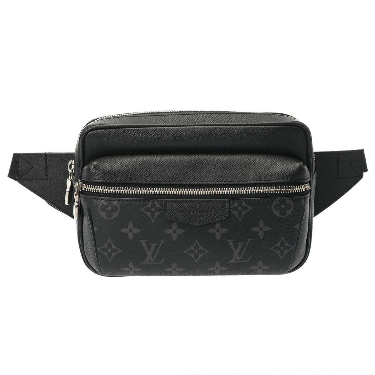 ルイ ヴィトン LOUIS VUITTON タイガラマ バムバッグ アウトドア ノワール M30245 レザー メンズ ボディバッグ ヴィトンバッグ バック ブランド 【ローン48回払い無金利】【中古】