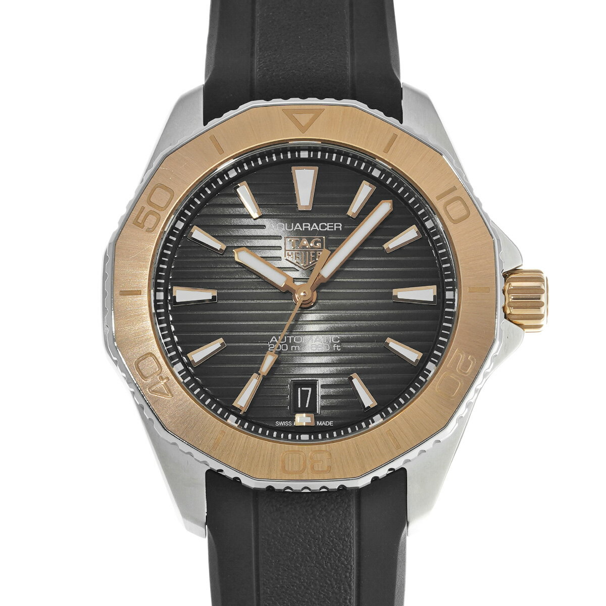 タグ ホイヤー TAG HEUER アクアレーサー プロフェッショナル 200 WBP2151.FT6199 ブラック メンズ 腕時計 タグ ホイヤー 時計 高級腕時計 ブランド 【ローン48回払い無金利】【中古】