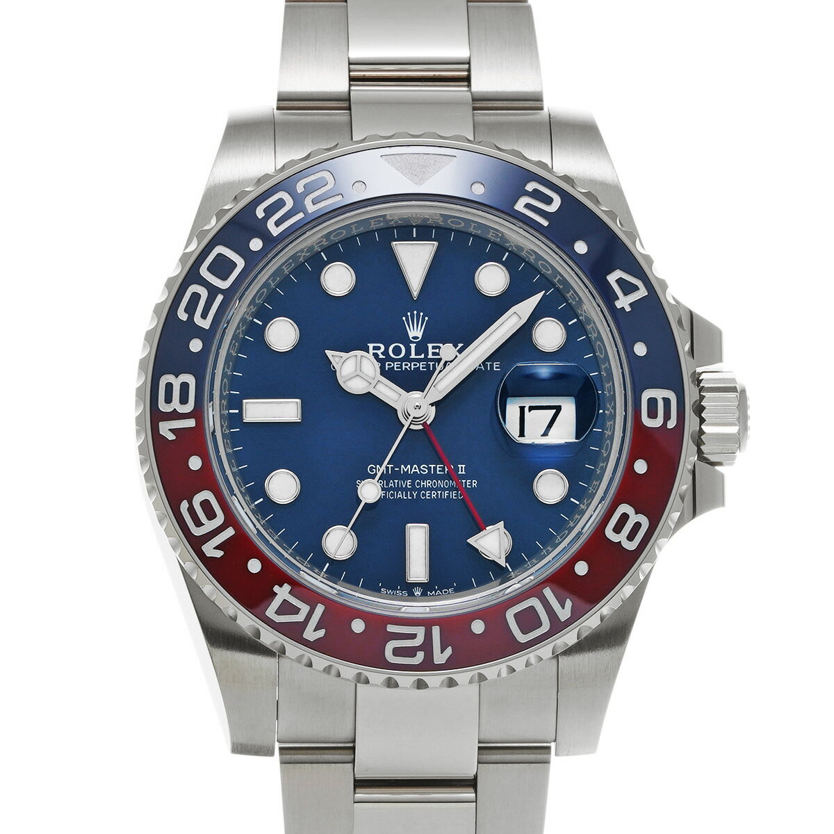 【〜11/27 最大3万円クーポン】ロレックス ROLEX GMTマスターII 126719BLRO ランダ...