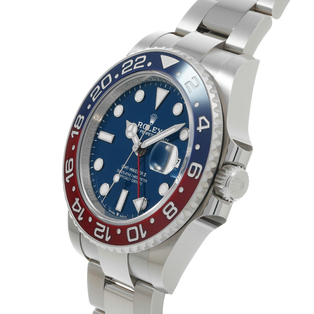 【〜11/27 最大3万円クーポン】ロレックス ROLEX GMTマスターII 126719BLRO ランダムシリアル ブルー メンズ 腕時計 ロレックス 時計 高級腕時計 ブランド 【ローン48回払い無金利】【中古】