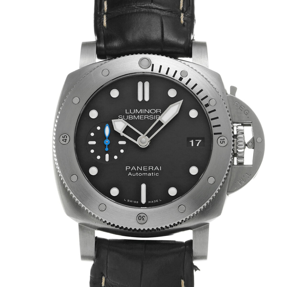 【〜11/27 最大3万円クーポン】パネライ PANERAI ルミノール サブマーシブル 3デイズ アッチャイオ PAM00682 U番(2018年製造) ブラック..