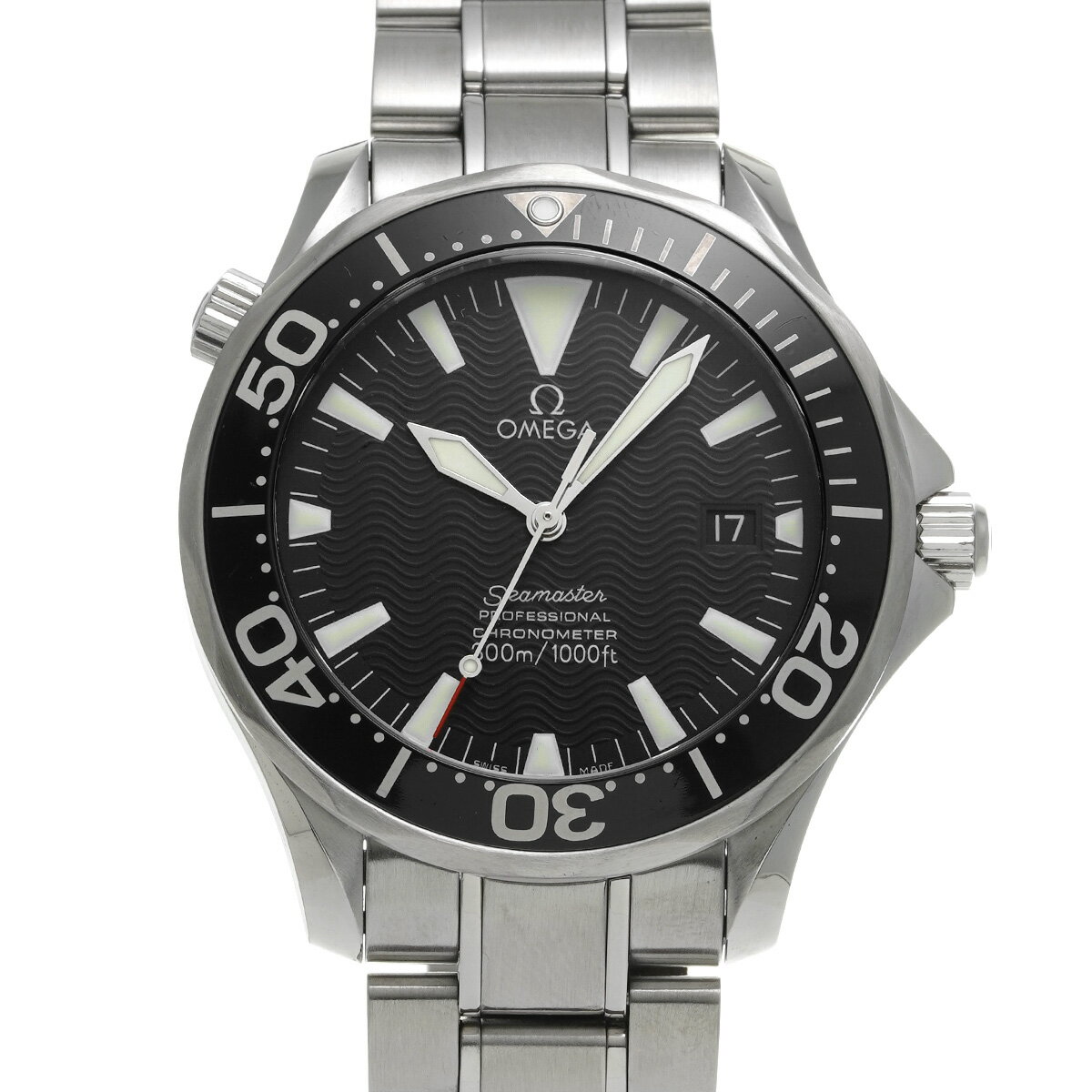 オメガ OMEGA シーマスター プロフェッショナル 300 2254.50 ブラック メンズ 腕時 ...