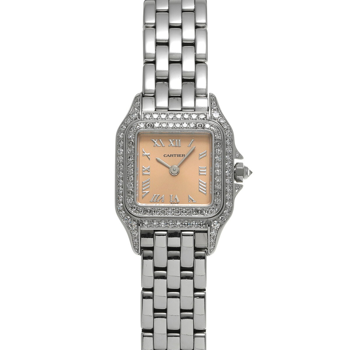 カルティエ CARTIER パンテール SM WF3245F3 ピンク レディース 腕時計 カルティエ 時計 高級腕時計 ブランド 【ローン48回払い無金利】【中古】