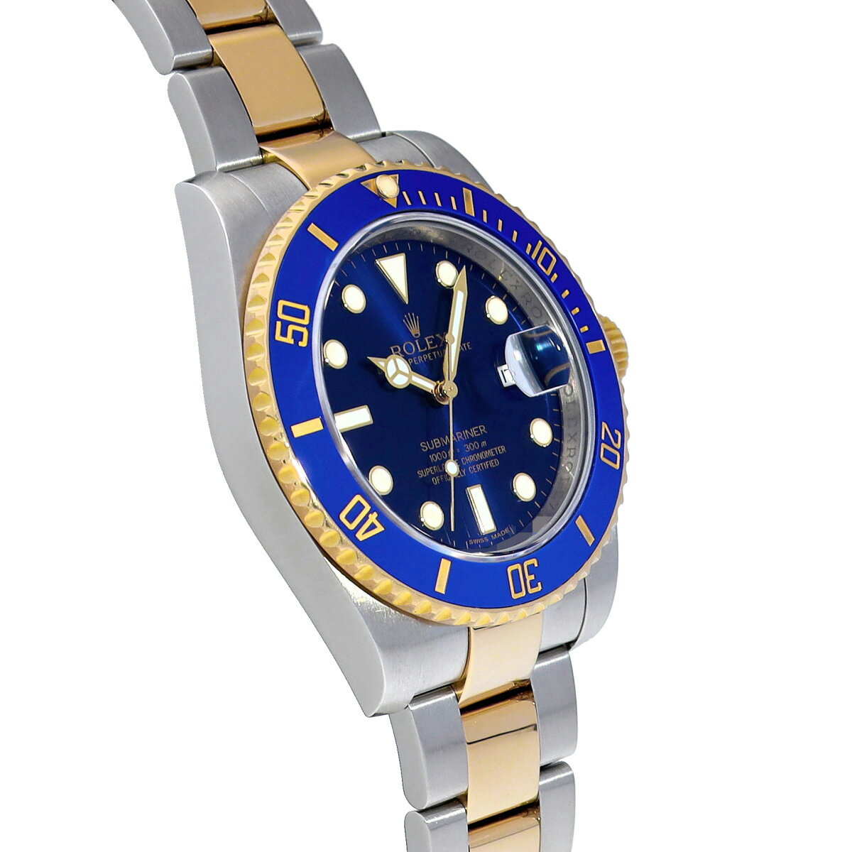 【〜11/27 最大3万円クーポン】ロレックス ROLEX サブマリーナ デイト 116613LB ランダムシリアル ブルー メンズ 腕時計 ロレックス 時計 高級腕時計 ブランド 【ローン48回払い無金利】【中古】