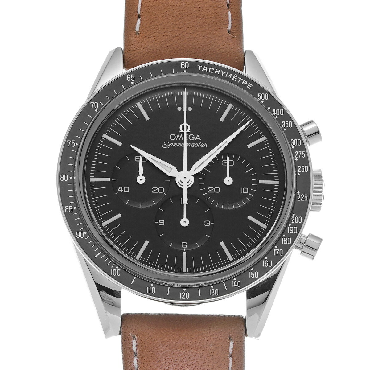 【〜11/27 最大3万円クーポン】オメガ OMEGA スピードマスター ファーストオメガインスペース 311.32.40.30.01.001 ブラック メンズ 腕時計 オメガ 時計 高級腕時計 ブランド 【ローン48回払い無金利】【中古】