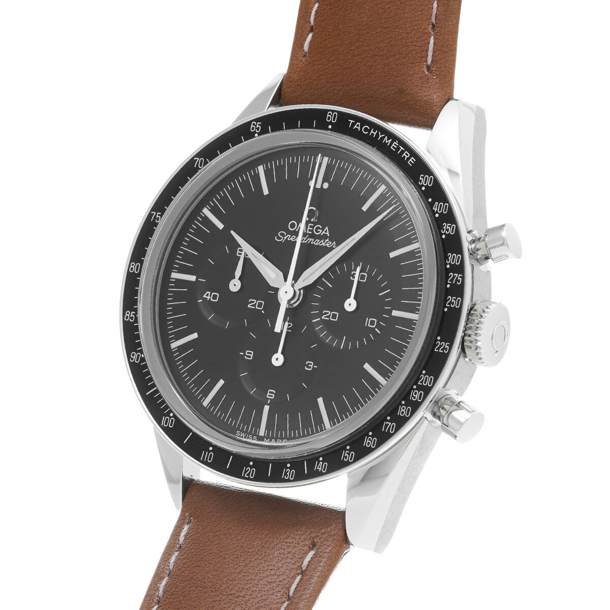 【〜11/27 最大3万円クーポン】オメガ OMEGA スピードマスター ファーストオメガインスペース 311.32.40.30.01.001 ブラック メンズ 腕時計 オメガ 時計 高級腕時計 ブランド 【ローン48回払い無金利】【中古】