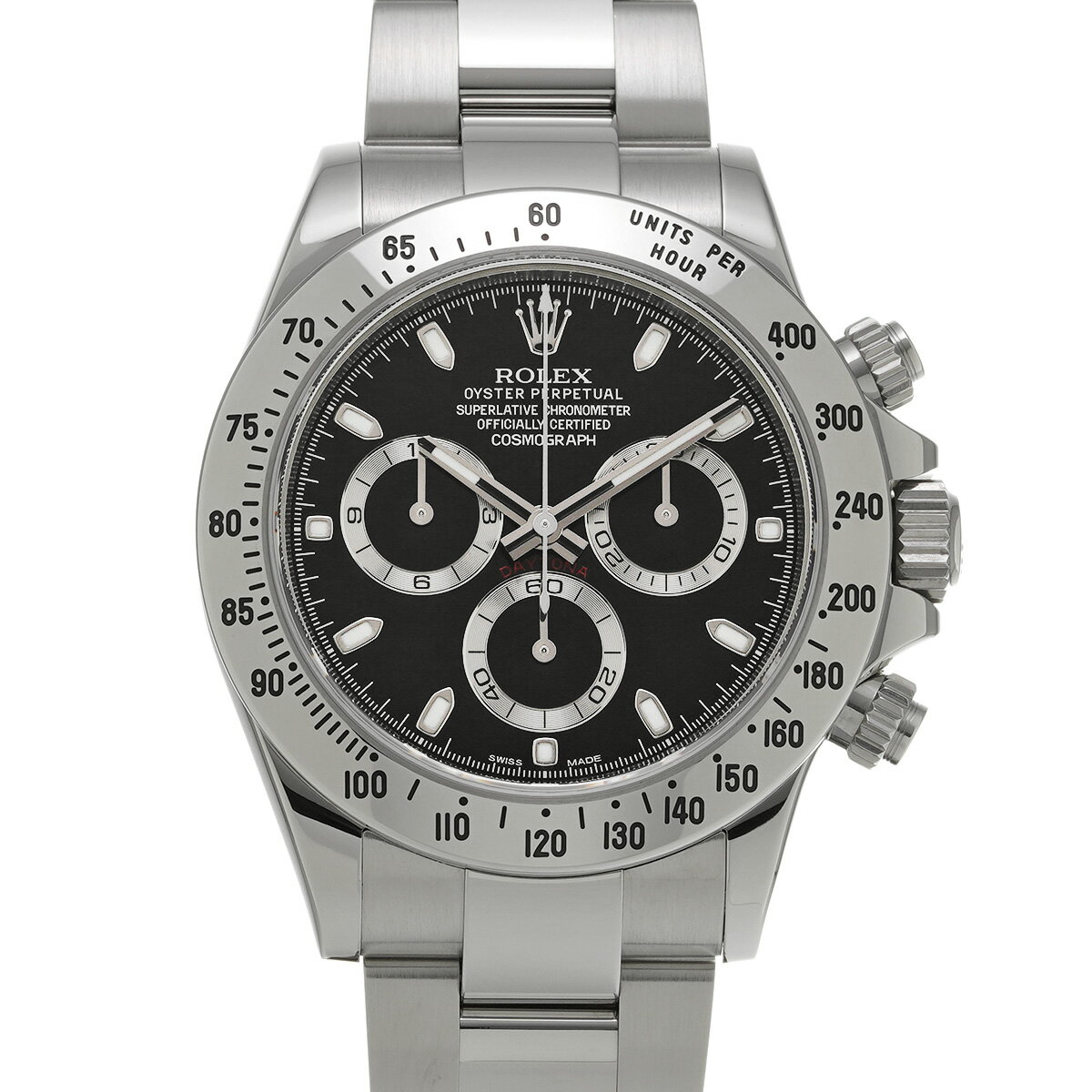 ロレックス ROLEX コスモグラフ デイトナ 116520 ランダムシリアル ブラック メン...