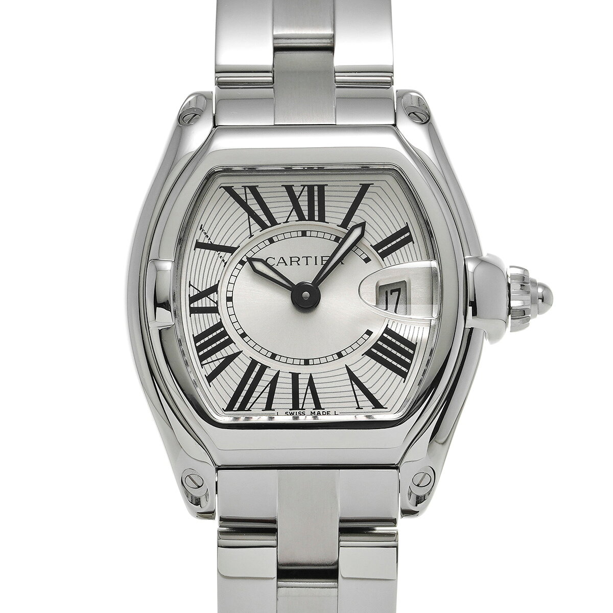 カルティエ CARTIER ロードスター SM W62016V3 シルバー レディース 腕時計 カル ...