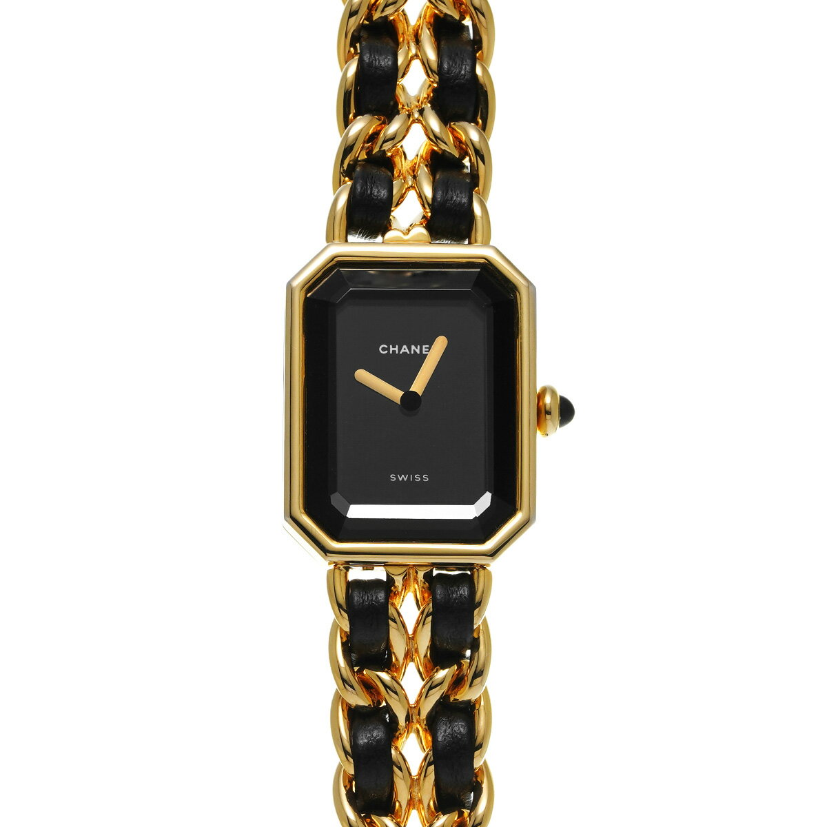 シャネル CHANEL プルミエール S H0001 ブラック レディース 腕時計 シャネル 時計 高級腕時計 ブランド 【ローン48回払い無金利】【中古】