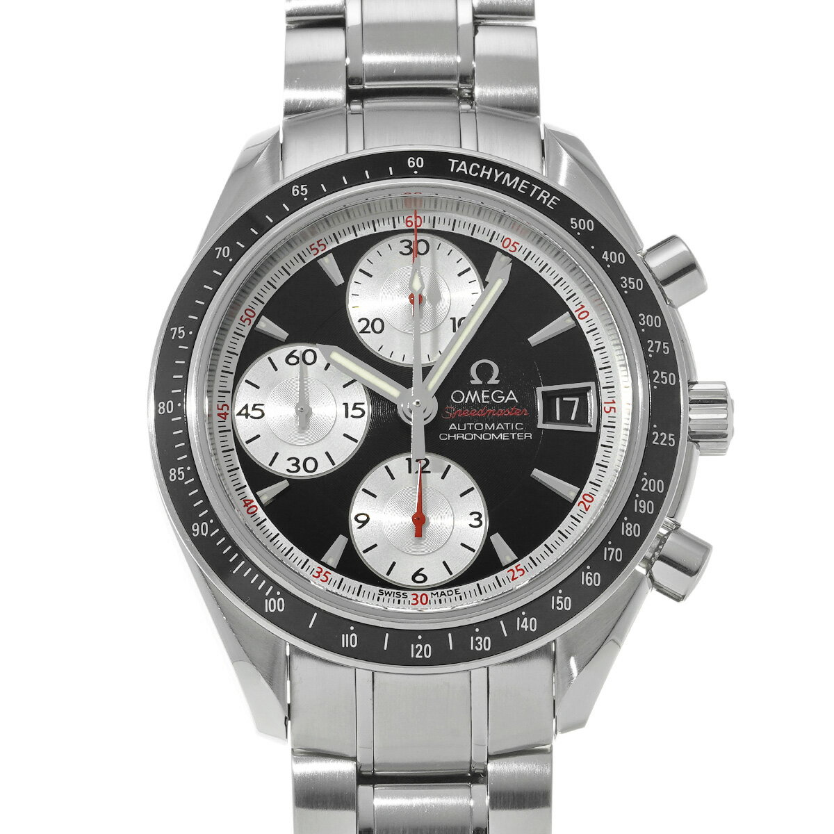 オメガ OMEGA スピードマスター デイト 3210.51 ブラック/シルバー メンズ 腕時計 オ ...