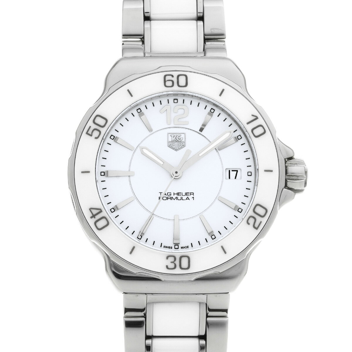 タグ ホイヤー TAG HEUER フォーミュラ1 クォーツ WAH1211.BA0861 ホワイト ...