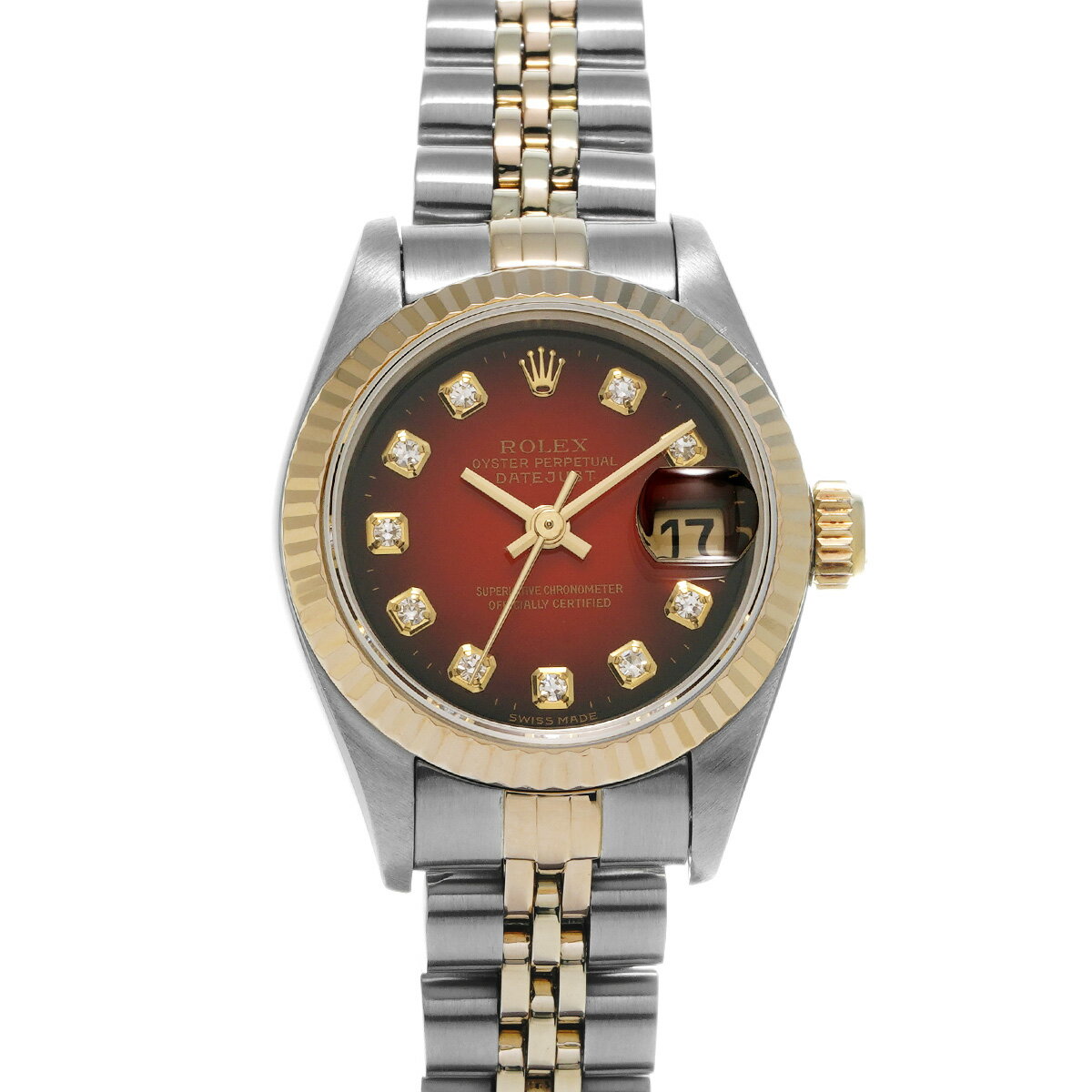 ロレックス ROLEX デイトジャスト 69173G W番(1995年頃製造) チェリー・グラデーシ ...