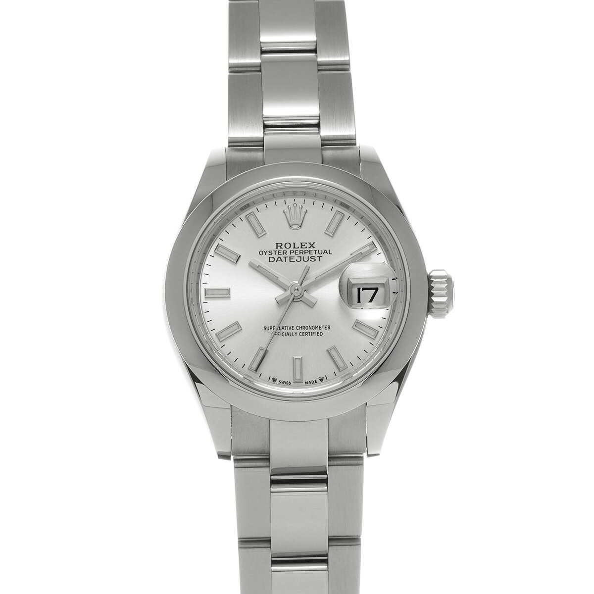 ロレックス ROLEX レディ デイトジャスト 28 279160 ランダムシリアル シルバー レディース 腕時計 ロレックス 時計 高級腕時計 ブランド 【ローン48回払い無金利】【中古】