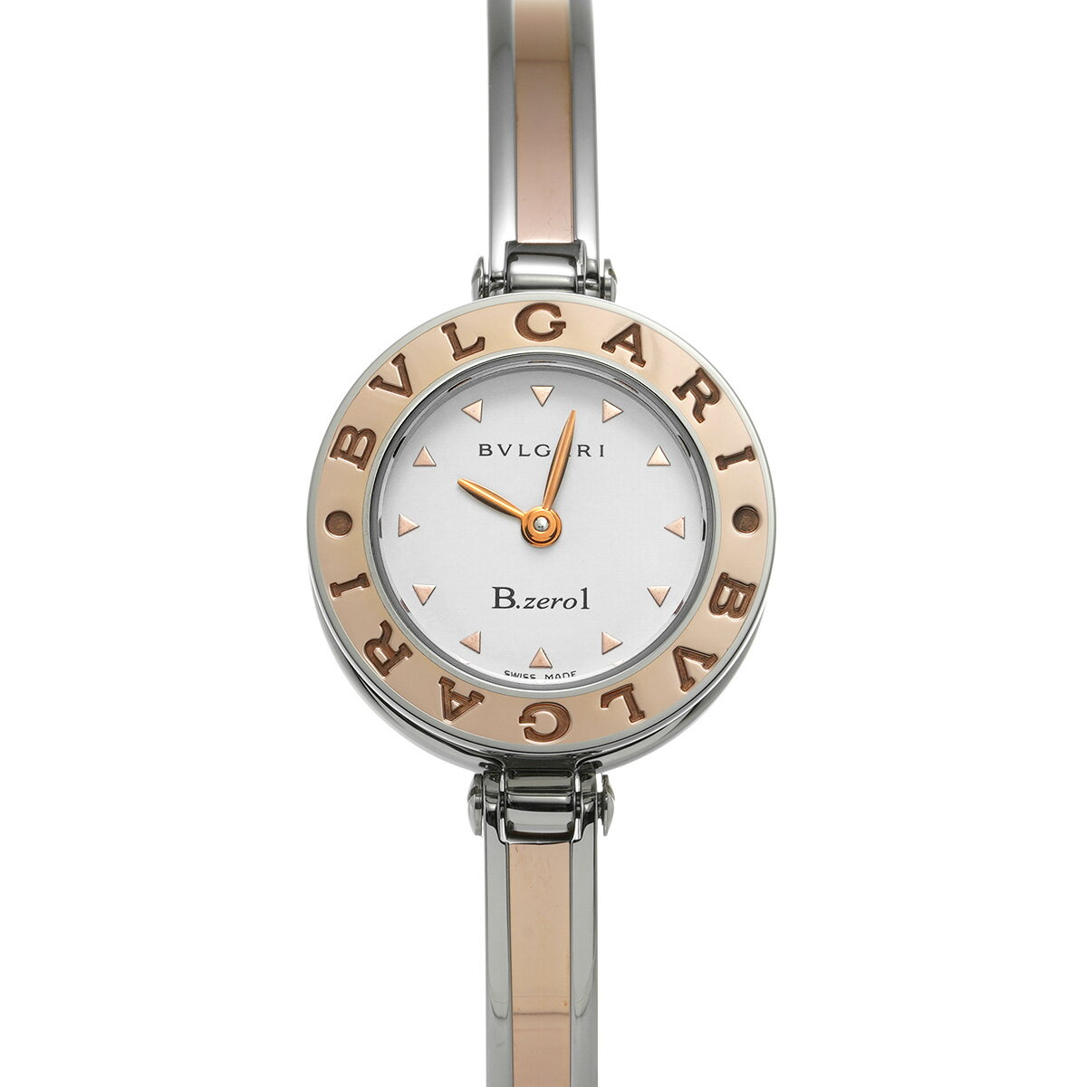 ブルガリ BVLGARI ビーゼロワン BZ22SG ホワイト レディース 腕時計 ブルガリ 時計 高級腕時計 ブランド 【ローン48回払い無金利】【中古】